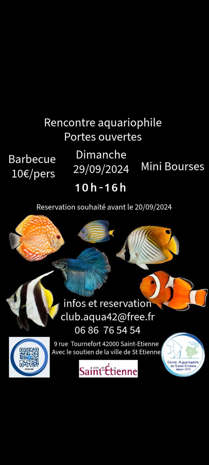 Demain, portes ouvertes au club aquariophile de Saint-Étienne