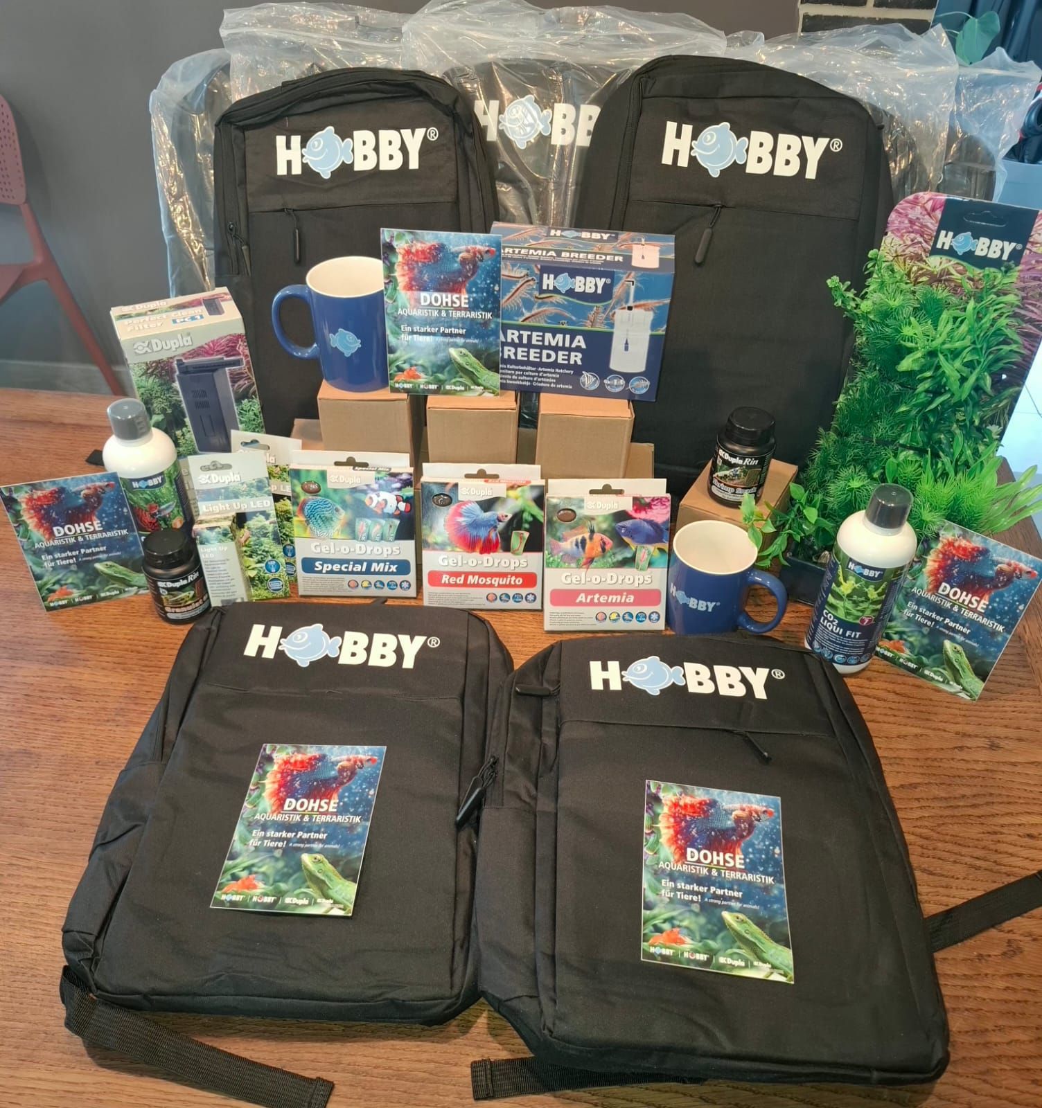 Bourse aquariophile de Saint-Étienne : les lots HOBBY et DUPLA
